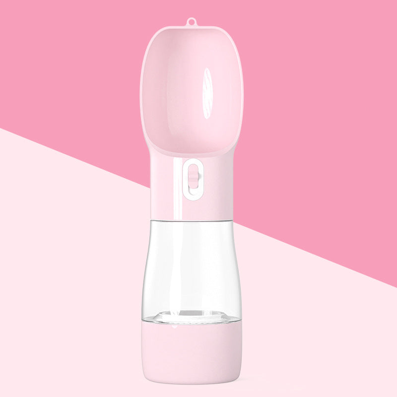 Portable Dog Water Bottle With Travel Bowl