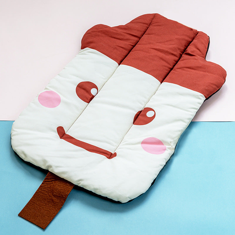 Fruity Chill Cooling Mat – Cute Fruit-Shaped Pet Bed