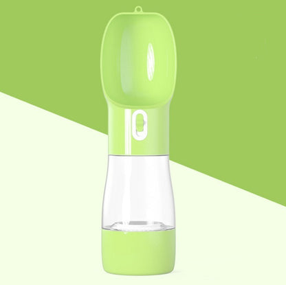 Portable Dog Water Bottle With Travel Bowl