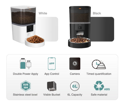 Smart Pet Feeder With HD Camera