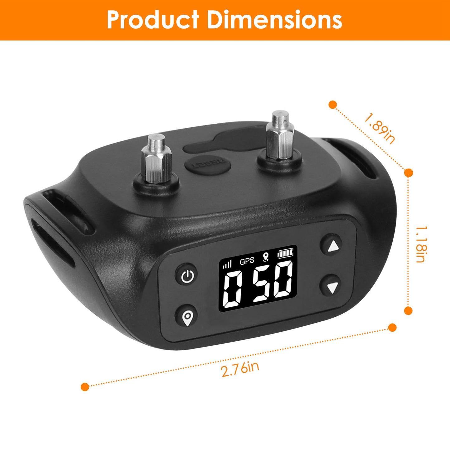 Wireless GPS Dog Fence + Tracker Collar